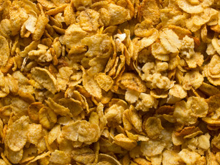close up of cereal food background