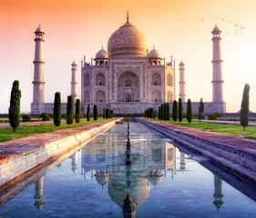 Foto auf Leinwand Taj Mahal v2 © refresh(PIX)