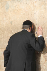 At Western wall. Jerusalem