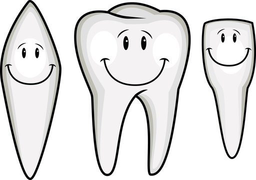 Tooth cartoon collection