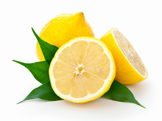 Lemons With Leaves