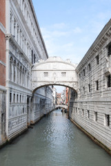 Fototapeta na wymiar Bridge of Sights, Venice