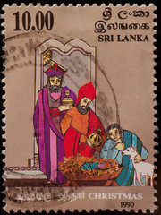 francobollo Sri lanka