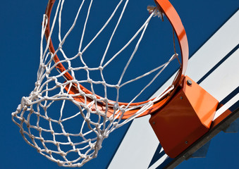 basketball net with backboard
