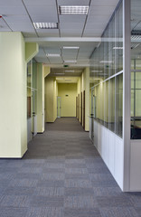 Office corridor