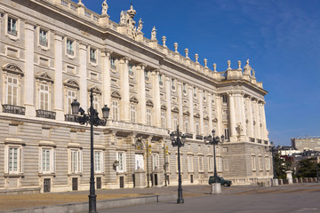 Palacio Real in Madrid, Spain