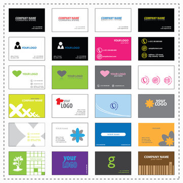 24 business cards