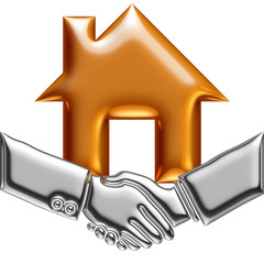 Accord immobilier chrome or
