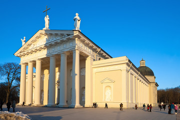 Fototapeta na wymiar Katedra. Wilno. Litwa.