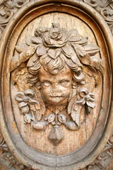 Fotobehang Baroque Doorway © vali_111