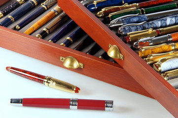 Collection of fountain pens