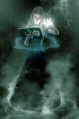 Young sorceress