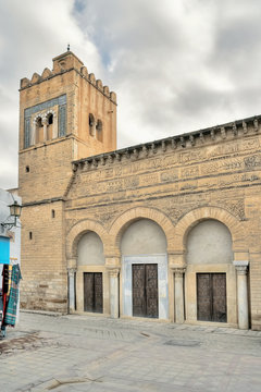 The Mosque of the Three Doors in Kairouan