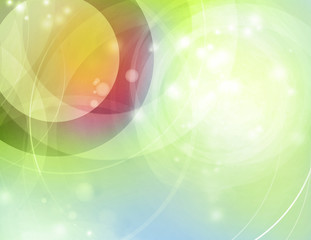 Abstract geometric circles futuristic technology background