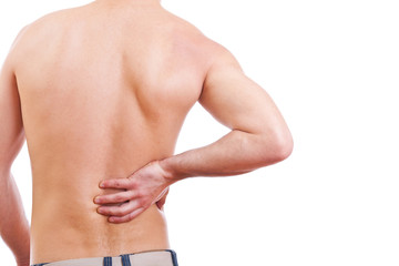 Fototapeta na wymiar back pain