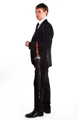 Business man with an umbrella © korvin1979