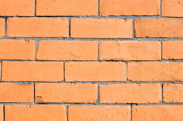 Obraz premium Orange brick wall