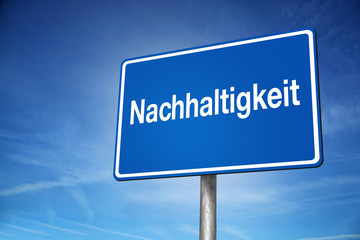 Obraz premium Nachhaltigkeit