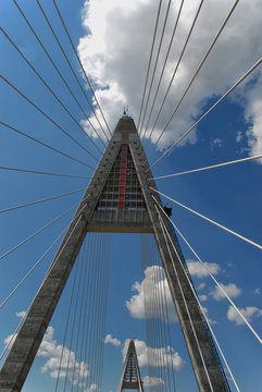 The Big pylon under construction