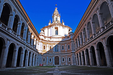 Roma, chiesa di Sant'Ivo alla Sapienza