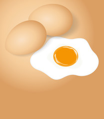 Chicken Eggs with Egg Yolk