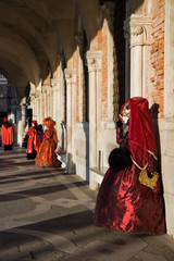 Fototapeta na wymiar Karnawał w Wenecji
