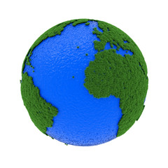 Earth ecological concept