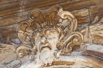 Ancona Palace. Martina Franca. Puglia. Italy.