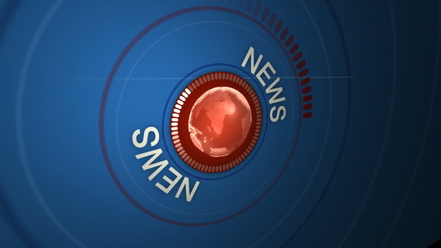 News Loop Colored 3D Logo