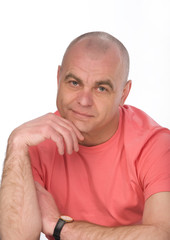 Obraz premium a man on a white