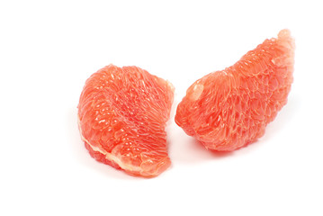 halves grapefruit