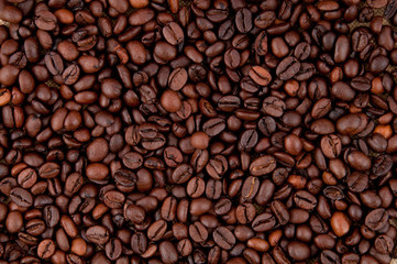brown coffee, background texture, close-up