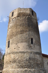 The old fortress castle of stone