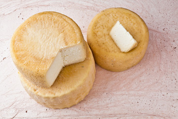 rolls of cheese