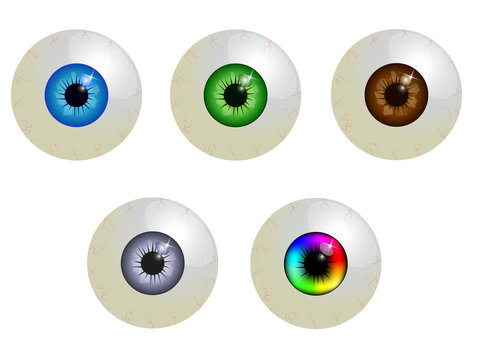 set of eyeballs