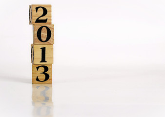 2013 Cubes en Bois - Vertical