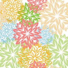 Floral pattern vector