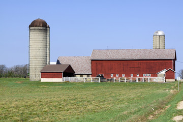 American Countryside Landscape © maksymowicz