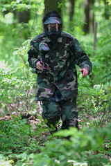Paintball warrior