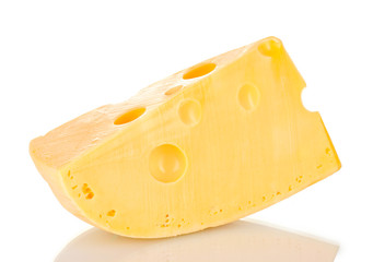 Сheese isolated on white