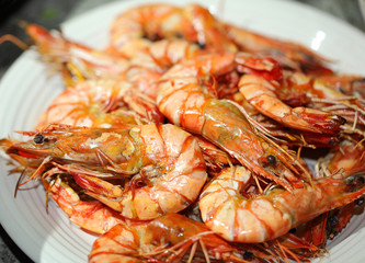 Fresh Shrimp Grilled