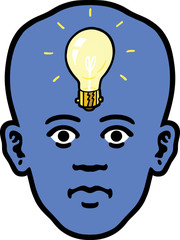 Lightbulb Face