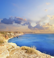 Fototapeta na wymiar Sea in Crimea