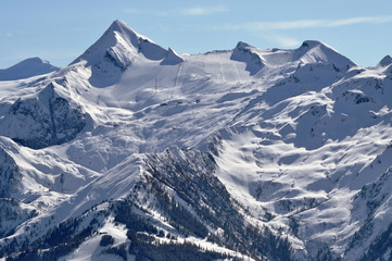 Kitzsteinhorn peak and ski resort, Austria