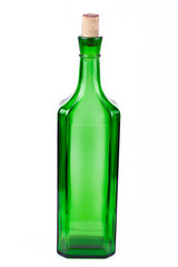 empty bottle on a white background