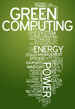 Word Cloud "Green Computing"