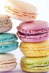 Colorful macaroons
