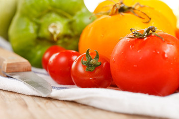 fresh vegetables