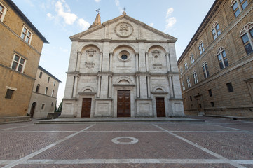 Fototapeta na wymiar Pienza (Siena)