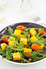Mango and rocket salad